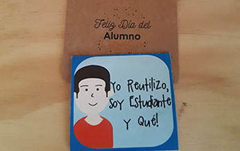 Productos Reutilizados hechos a mano